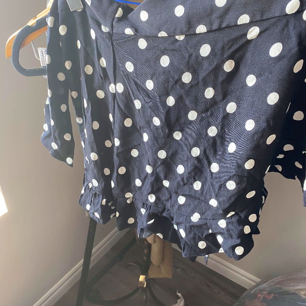 zara Polka Skort